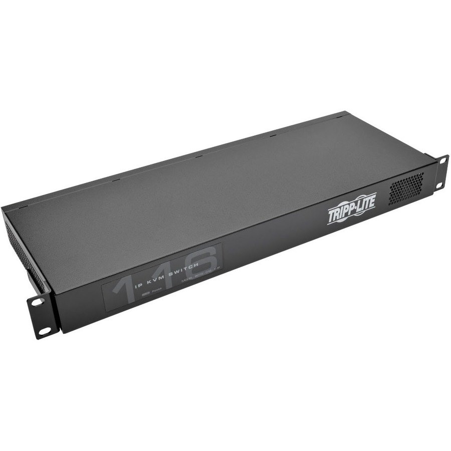 Eaton Tripp Lite Series NetCommander 16-Port Cat5 KVM over IP Switch - 1 Remote + 1 Local User, 1U Rack-Mount, TAA