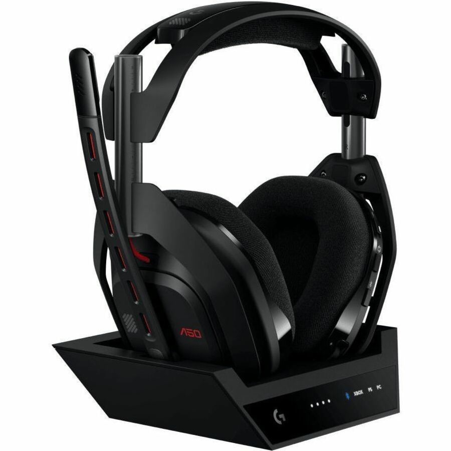 Logitech G Astro A50 (Gen 5) Wireless On-ear, Over-the-head Stereo Gaming Headset - Black