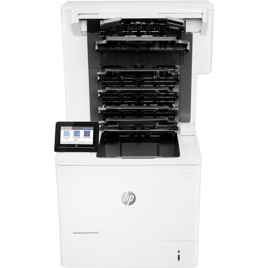 HP LaserJet Enterprise M610dn Desktop Laser Printer - Monochrome