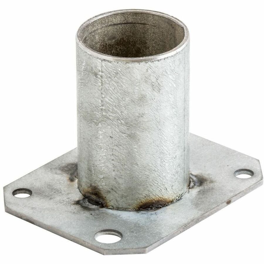 Hubbell Premise Wiring Recessed 10" Series, Bottom Feed Plate, Outer, 1" EMT