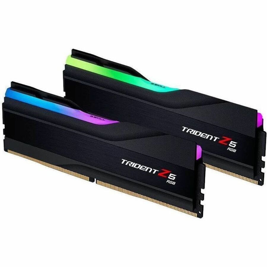 G.SKILL Trident Z5 RGB RAM Module for Computer, Motherboard - 128 GB (2 x 64GB) - RGB - DDR5-6000/PC5-48000 DDR5 SDRAM - 6000 MHz - CL34 - 1.35 V