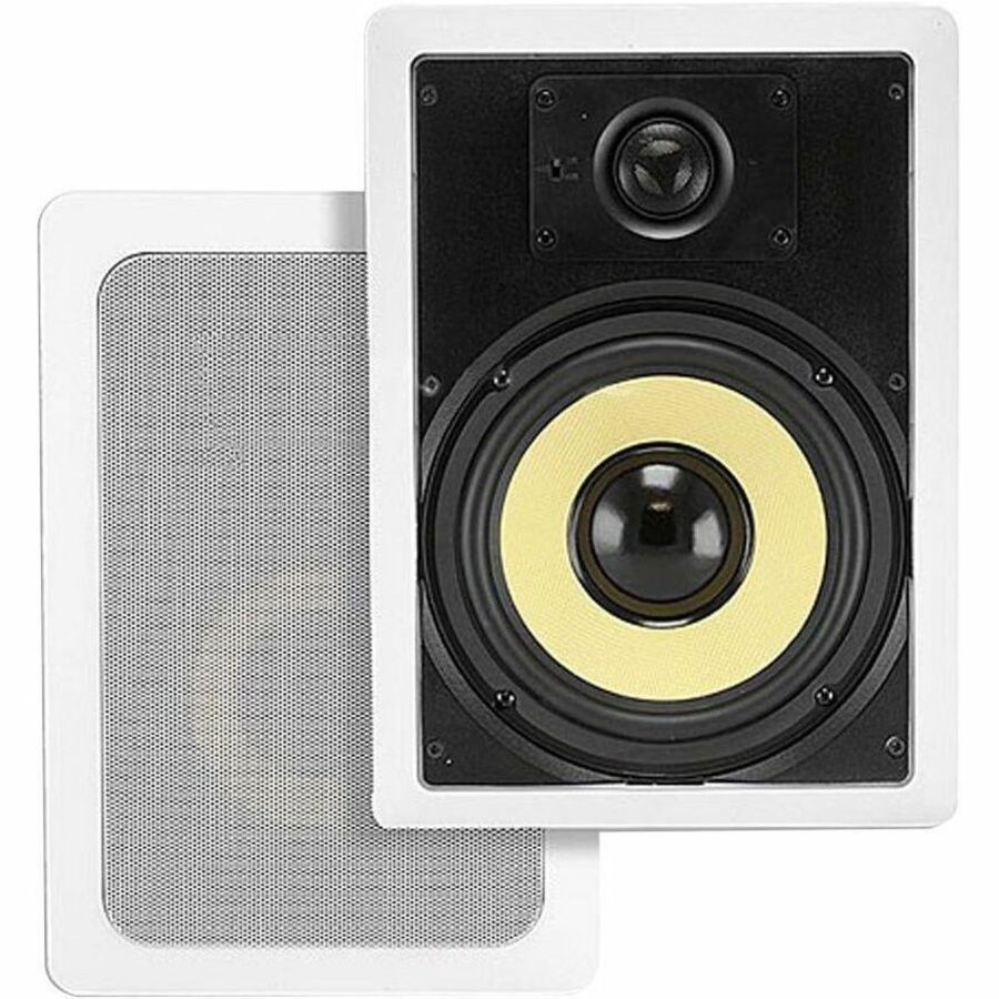 Monoprice Wall Speakers 8 Inch 2-Way (Pair)
