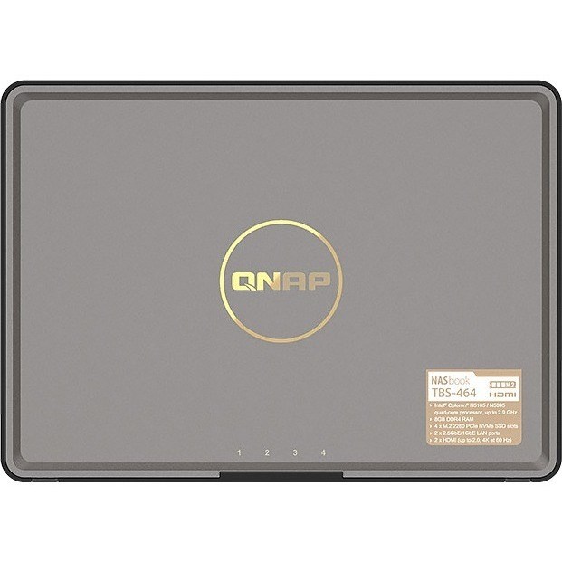 QNAP NASbook TBS-464-8G SAN/NAS Storage System
