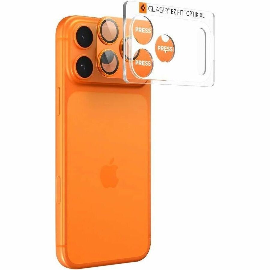 Spigen EZ Fit Optik Pro Cameralensbeschermer - Oranje