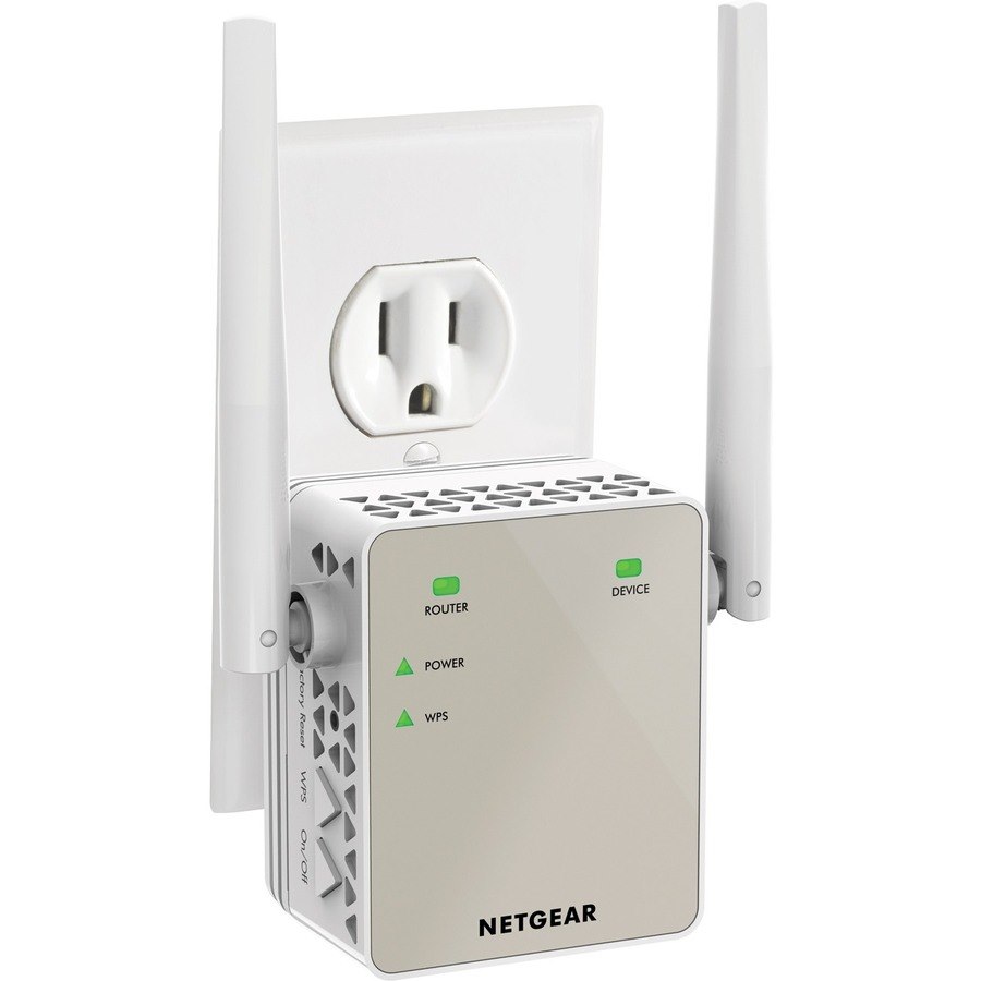 Netgear EX6120 Dual Band IEEE 802.11 a/b/g/n/ac 1.17 Gbit/s Wireless Range Extender - Indoor