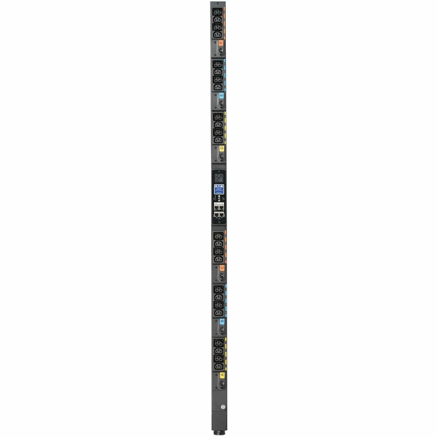 Eaton Metered Outlet Rack PDU G4, 0U, 32U, universal Input, 5-23kW, 15-55A, 200-415V, 24 Outlets (12) C13 (12) C19