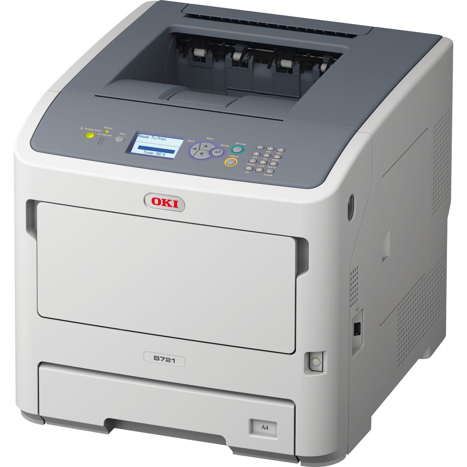 Oki B721DN Floor Standing LED Printer - Monochrome