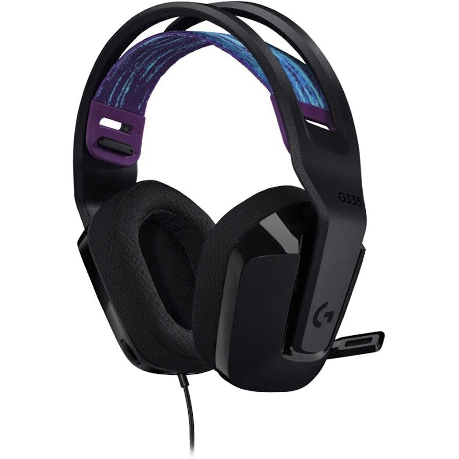 Logitech G G335 Wired Over-the-head Stereo Gaming Headset - Black