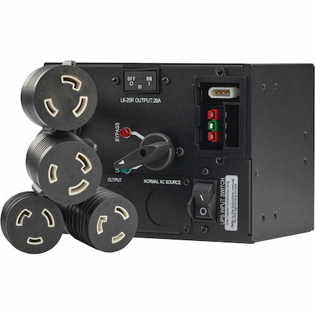 Eaton Tripp Lite Series SmartOnline Maintenance Bypass for Select 5kVA to 6kVA SmartOnline UPS Systems, 2 L6-30R and 2 L6-20R Outlets, 0U, TAA