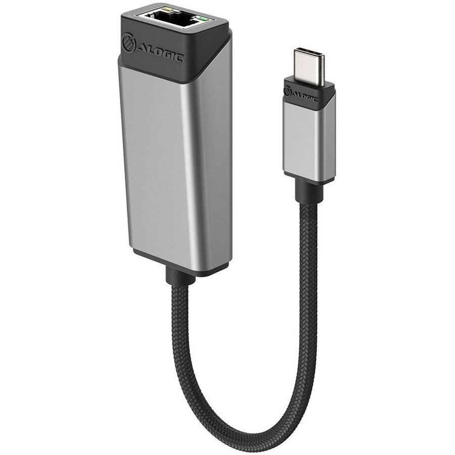 ALOGIC Ultra USB-C to RJ45 Gigabit Ethernet Adapter – 15cm - Space Grey