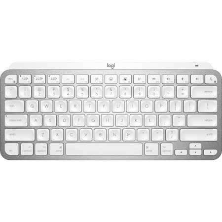 Logitech MX Keys Mini for Mac Keyboard - Wireless Connectivity - Pale Gray