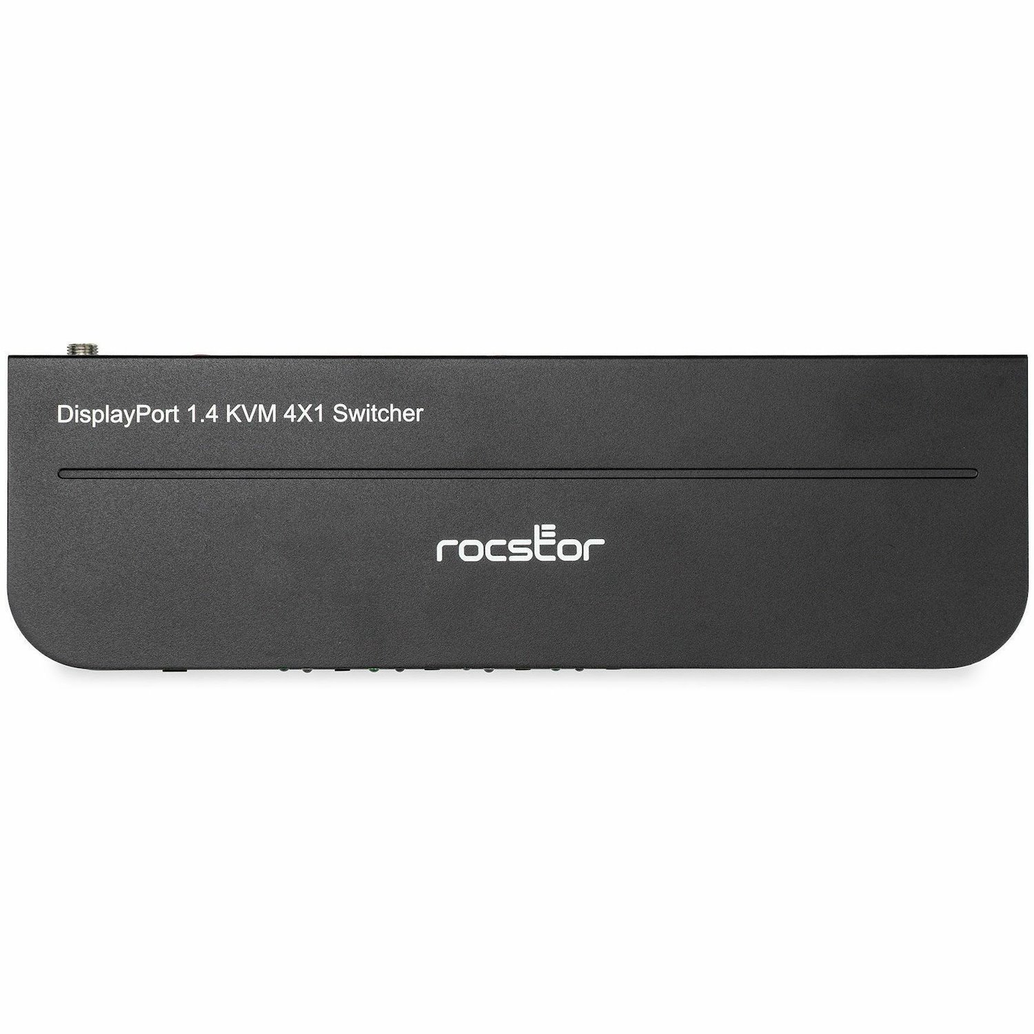 Rocstor SolidKVM SK04 DisplayPort 1.4 and USB 3.0 4×1 KVM Switch