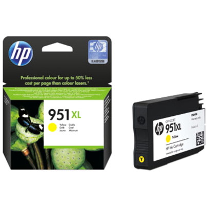 HP 951XL Original Inkjet Ink Cartridge - Yellow Pack