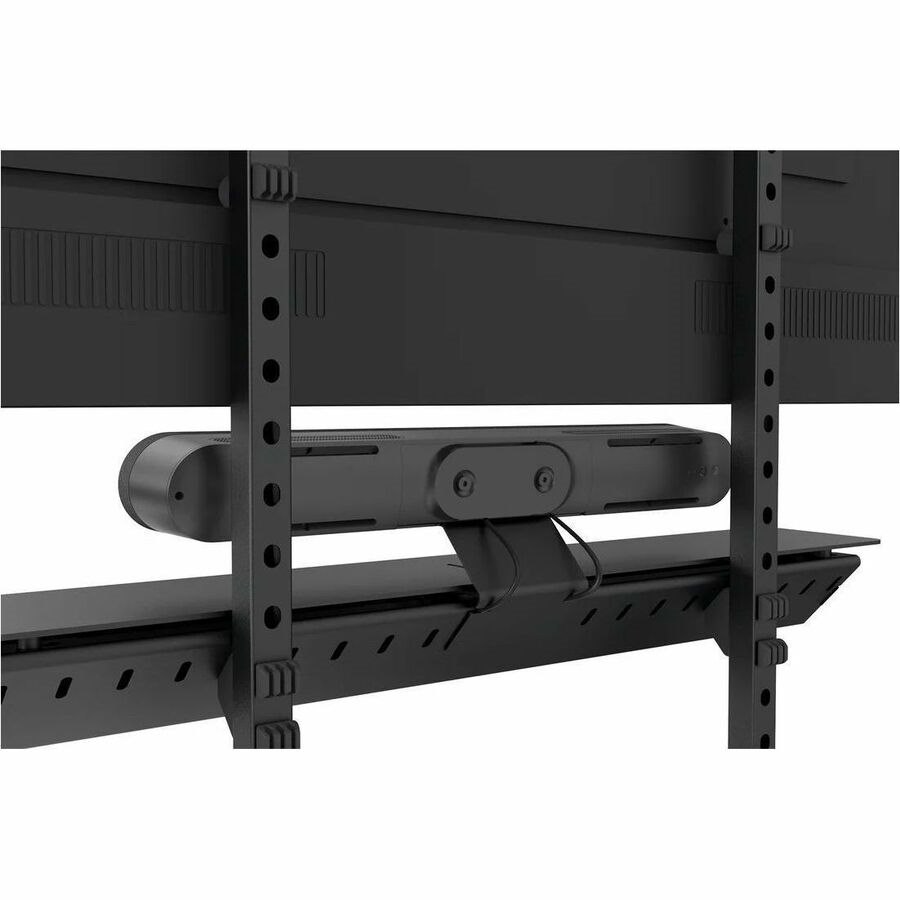 Heckler Design Mounting Bar for Video Conferencing System - Black - TAA Compliant