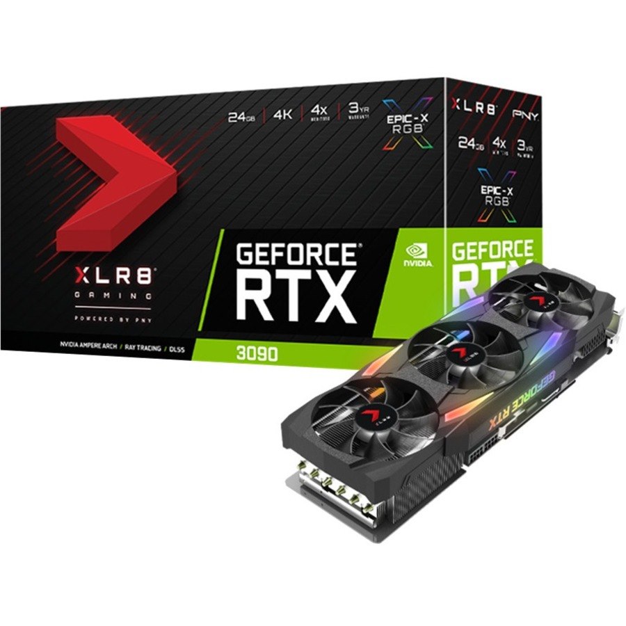 PNY NVIDIA GeForce RTX 3090 Graphic Card - 24 GB GDDR6X