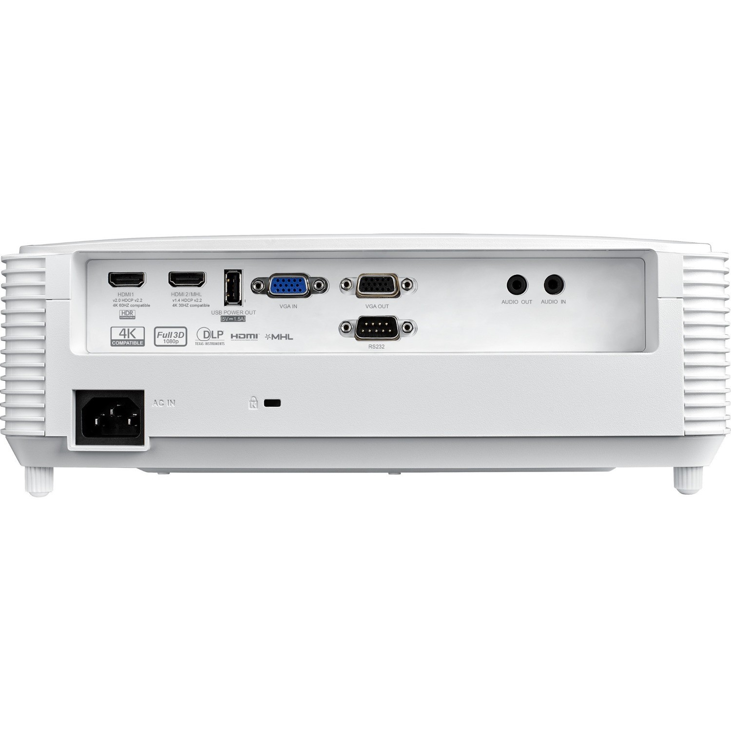 Optoma GT1080HDR 3D Ready Short Throw DLP Projector - 16:9