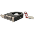 StarTech.com Expansion Slot Rear Exhaust Cooling Fan with LP4 Connector - PC Case Exhaust Fan/Video Card Cooler Fan - System fan kit