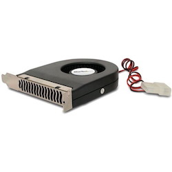 StarTech.com Expansion Slot Rear Exhaust Cooling Fan with LP4 Connector - PC Case Exhaust Fan/Video Card Cooler Fan - System fan kit