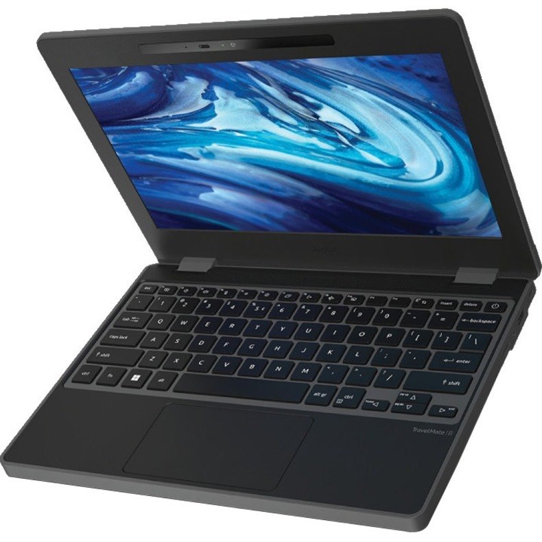 Acer TravelMate B3 11 B311-33 TMB311-33-P8UG 11.6" Notebook - WXGA - Intel N200 - 8 GB - 128 GB SSD - English Keyboard - Black