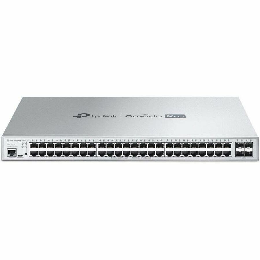 TP-Link Omada Pro 48-Port PoE+ Gigabit L2+ Managed Switch with 4 SFP Slots