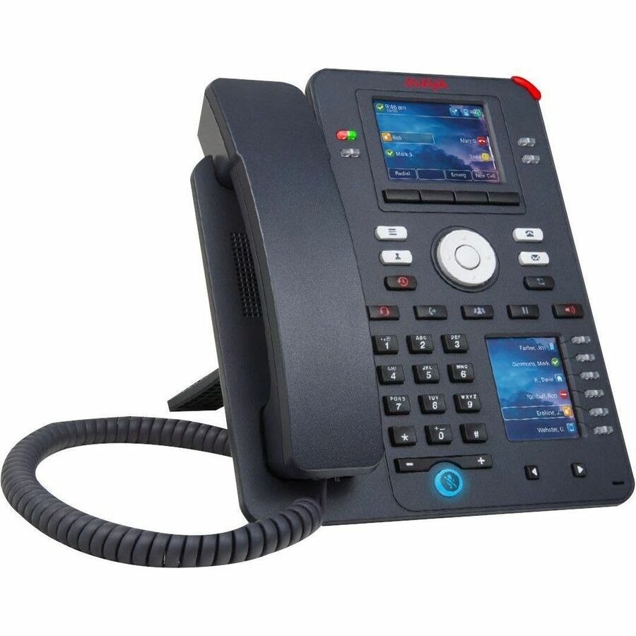 Avaya IP Phone - Corded - Corded - Wall Mountable - Cobalt Black