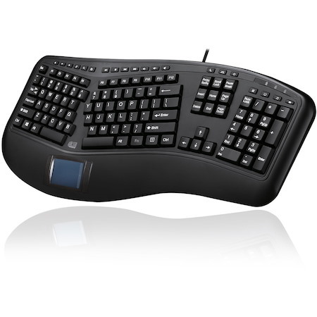 Adesso Tru-Form Ergonomic Touchpad Keyboard
