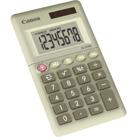 Canon LS-270G 8-digit Handheld Calculator