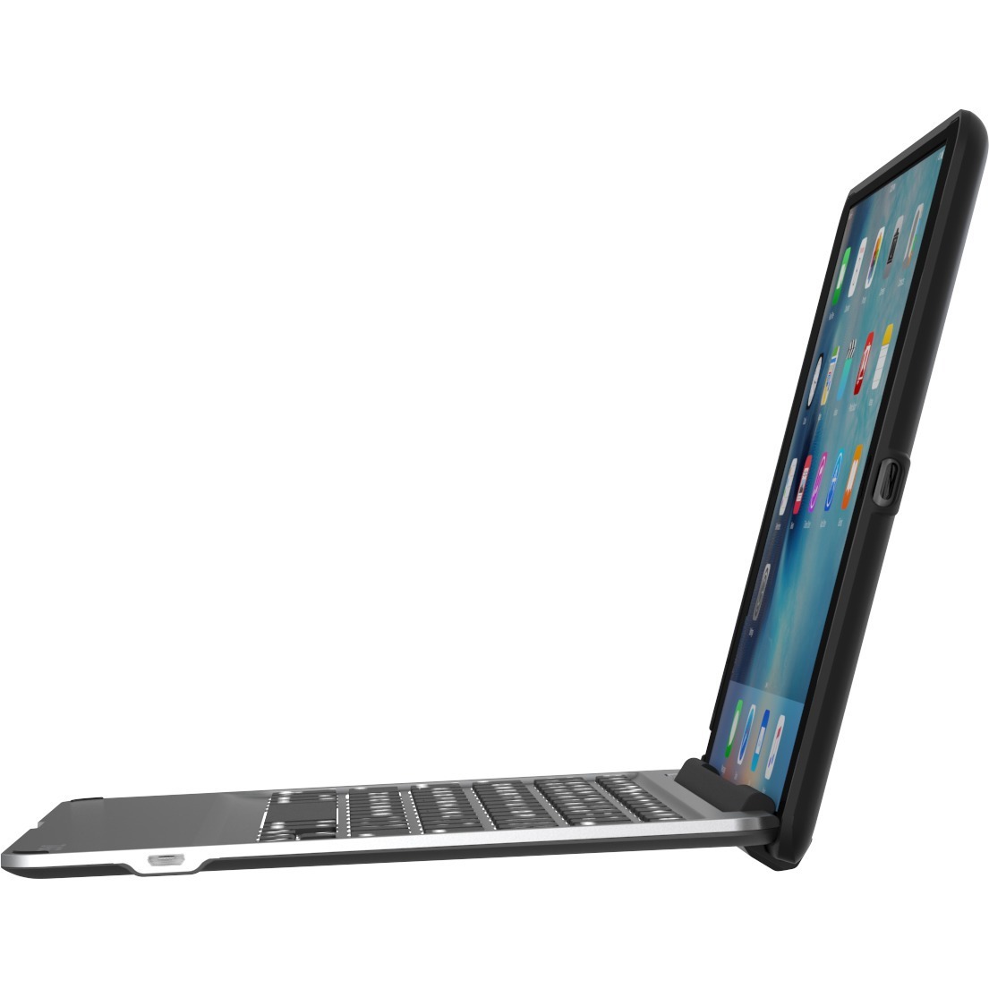 ZAGG Slim Book Keyboard/Cover Case (Folio) for 24.6 cm (9.7") Apple iPad Pro Tablet - Black