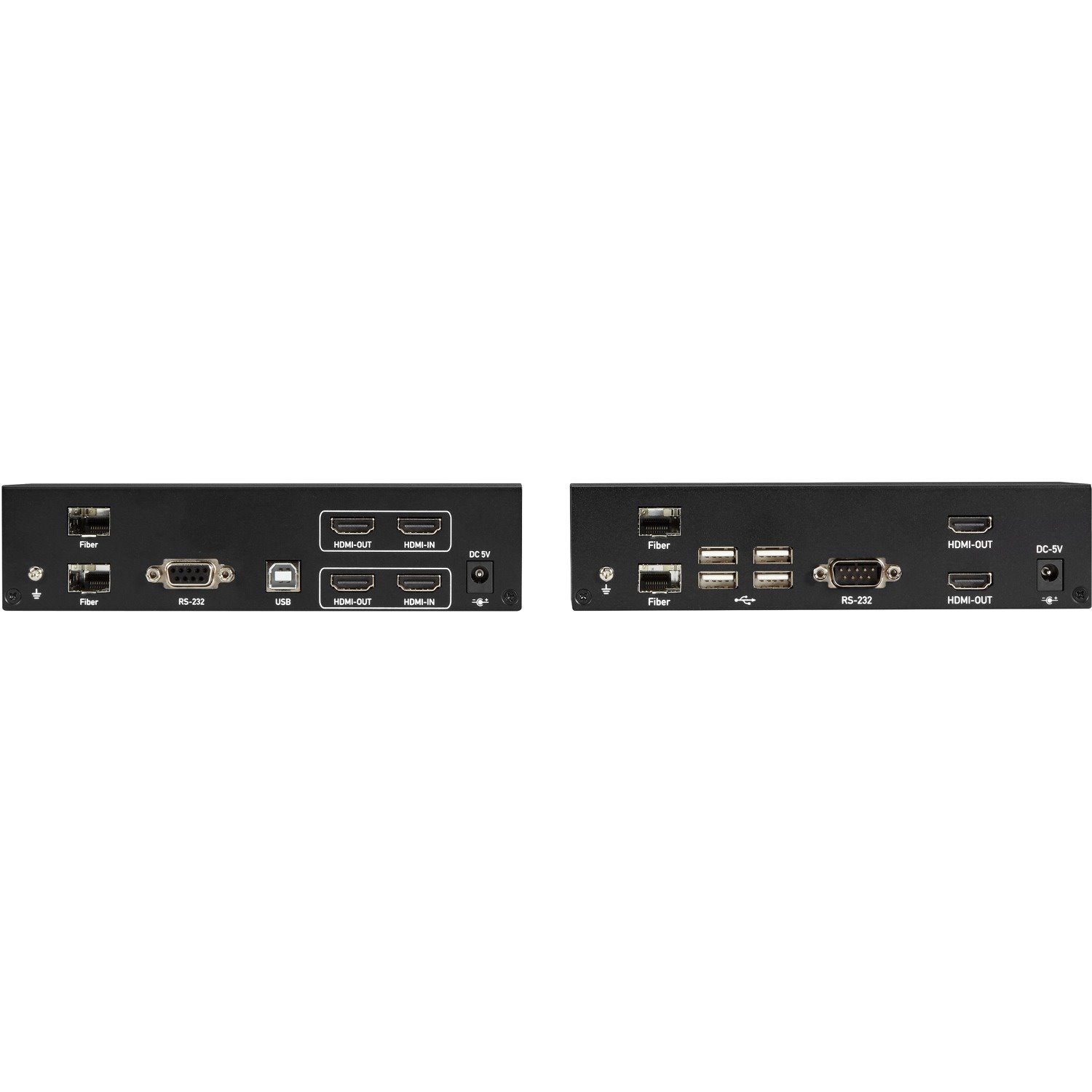 Black Box KVX Series Dual-Head HDMI KVM Fiber Extenders (KVXLCHF-200)