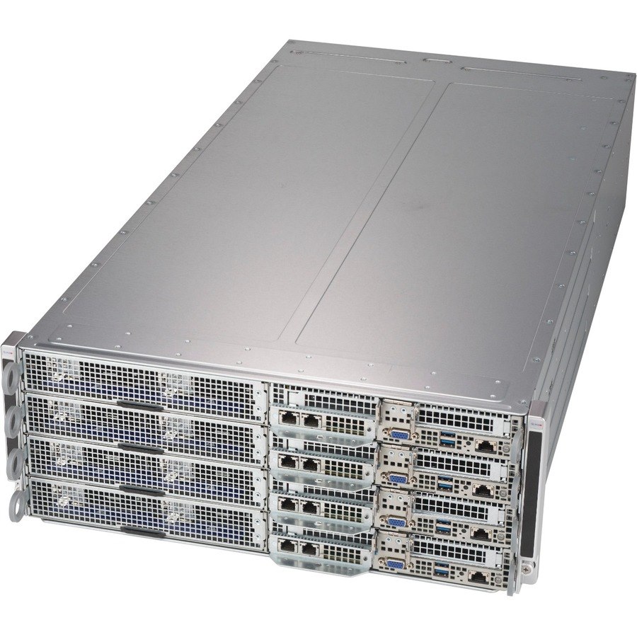 Supermicro SuperServer F619H6-FT Server Barebone System - 4U Rack-mountable - Socket P LGA-3647 - 2 x Processor Support