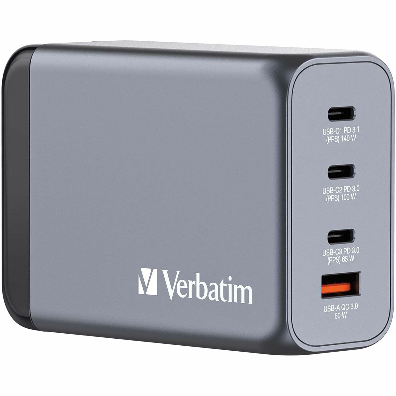 Verbatim 240W 4-Port GaN Wall Charger