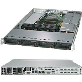 Supermicro SuperServer 5019C-WR Barebone System - 1U Rack-mountable - Socket H4 LGA-1151 - 1 x Processor Support