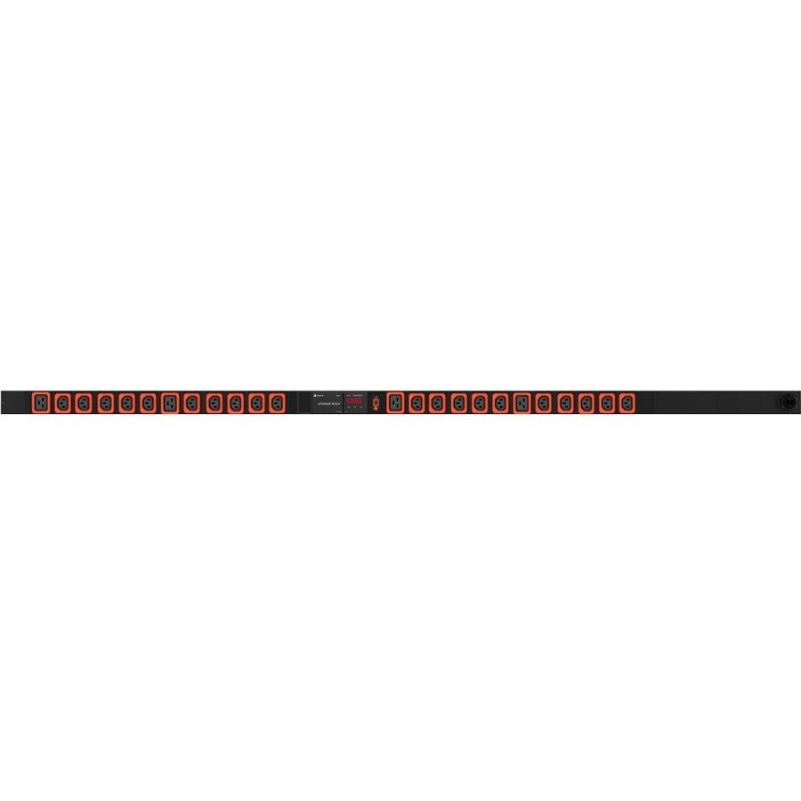 Vertiv Geist Monitored Rack PDU - (20) C13| (4) C19|16A |230V|3.6 kW|3m power cord with 2P+E (IP44)|Black (14240240)