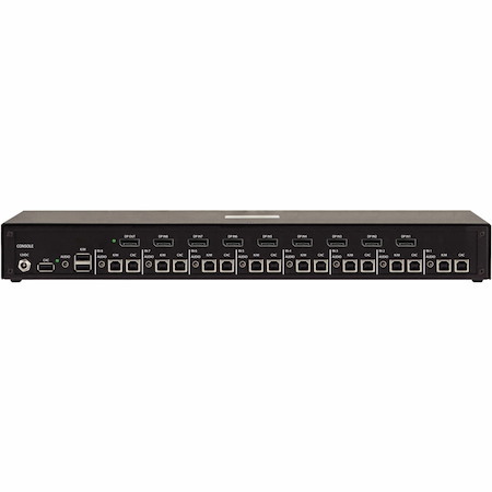 Black Box KVM Switch, NIAP 4.0 Certified - 8-Port, Single-Monitor, DisplayPort, CAC