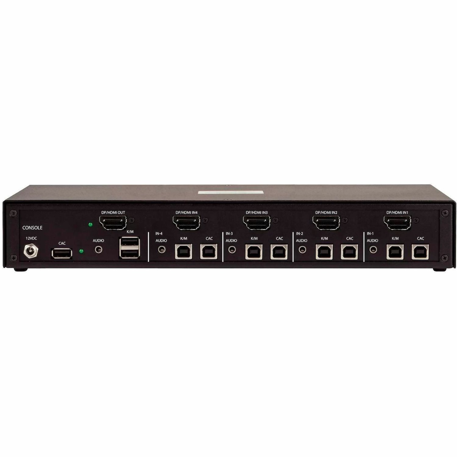 StarTech.com Secure 4-Port KVM Switch, HDMI or DisplayPort, 4K 60Hz, NIAP 4.0, CAC, Made in the USA