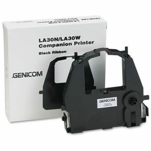 Printronix LA30R-KA Dot Matrix Ribbon Cartridge - Black - 1 / Box