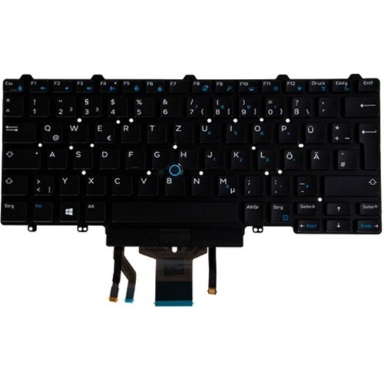 Origin Keyboard - Cable Connectivity - Proprietary Interface - German - Black