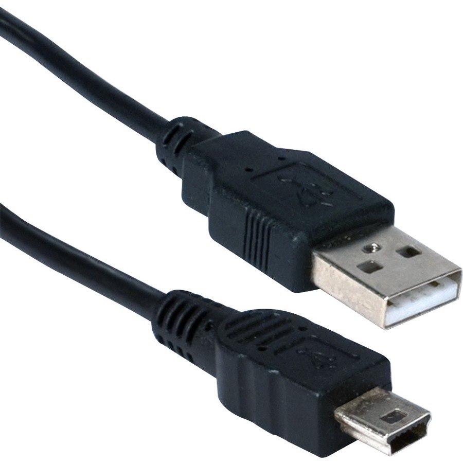 QVS USB Mini-B Sync & Charger High Speed Cable