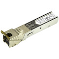 StarTech.com SFP (mini-GBIC) - 1 x RJ-45 1000Base-TX LAN - 1 Each - TAA Compliant