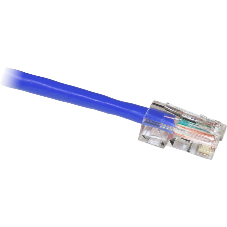 ClearLinks 14FT Cat. 6 550MHZ Blue No Boots Patch Cable