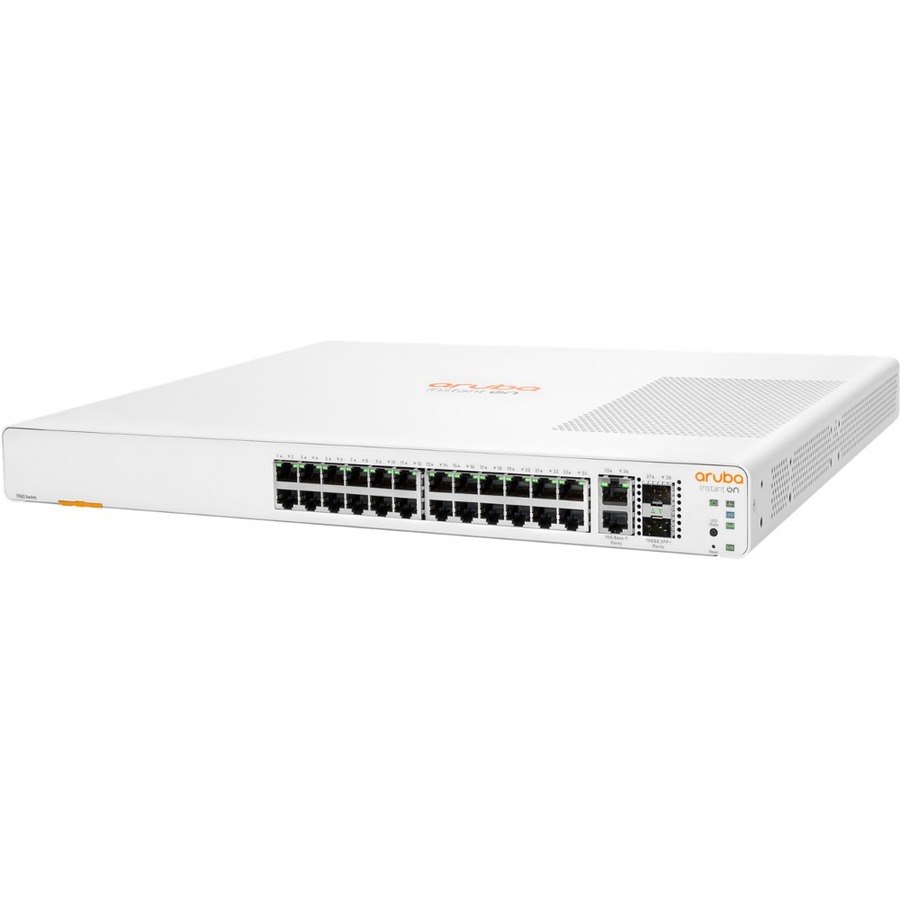 HPE Instant On 1960 24 Ports Manageable Ethernet Switch - 10 Gigabit Ethernet, Gigabit Ethernet - 10GBase-T, 10GBase-X, 10/100/1000Base-T