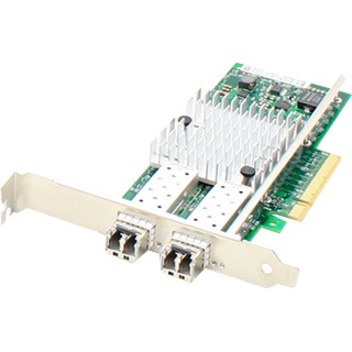 AddOn Intel E10G42BFSR Comparable 10Gbs Dual SFP+ Port 300m Network Interface Card with 2 10GBase-SR SFP+ Transceivers