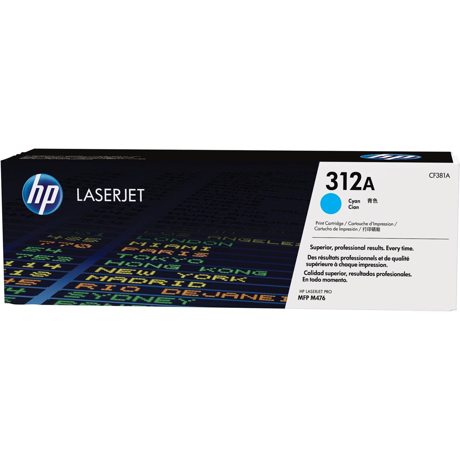 HP 312AC Original Laser Toner Cartridge - Cyan Pack