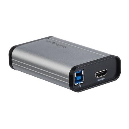 StarTech.com HDMI to USB C Video Capture Device UVC 1080p 60fps, External USB 3.0 HDMI Audio/Video Capture/Live Streaming/Recorder, TAA