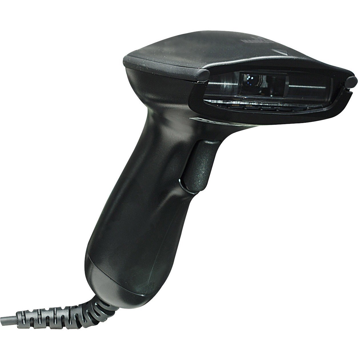 Manhattan Long Range CCD Handheld Barcode Scanner, USB, 500mm Scan Depth, Cable 1.5m, Max Ambient Light 30,000 lux (sunlight), Black, Three Year Warranty, Box