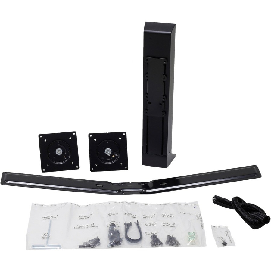 WORKFIT DUAL MONITOR KIT ERGOTRON BLACK