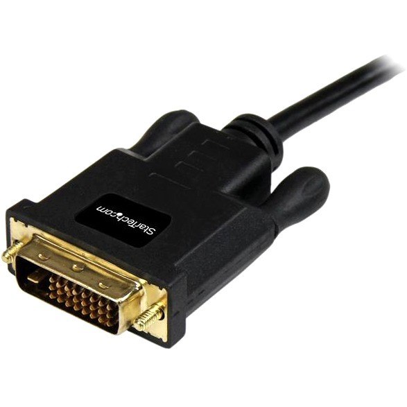 StarTech.com 3ft Mini DisplayPort to DVI Cable, Mini DP to DVI-D Adapter/Converter Cable, 1080p Video, mDP 1.2 to DVI Monitor/Display