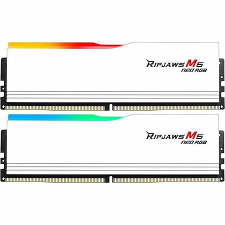 G.SKILL Ripjaws M5 Neo RGB RAM Module for Desktop PC, Motherboard - 32 GB (2 x 16GB) - RGB - DDR5-6000/PC5-48000 DDR5 SDRAM - 6000 MHz Dual-rank Memory - CL36 - 1.25 V