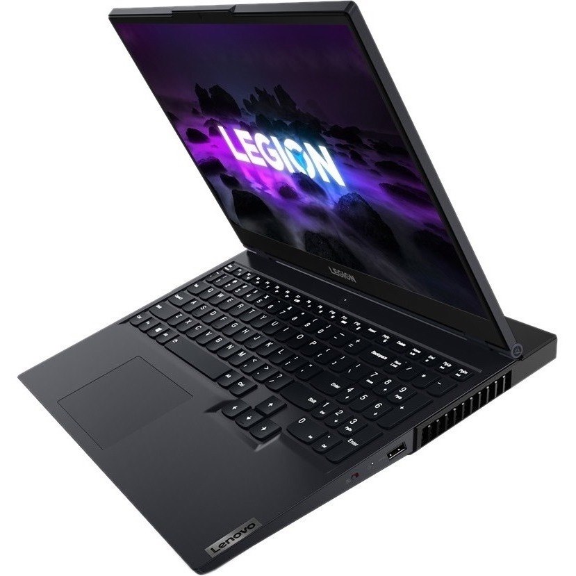 Lenovo Legion 5 15ACH6H 82JU00MUUS 15.6" Gaming Notebook - Full HD - AMD Ryzen 7 5800H - 16 GB - 1 TB SSD - English (US) Keyboard - Phantom Blue, Shadow Black