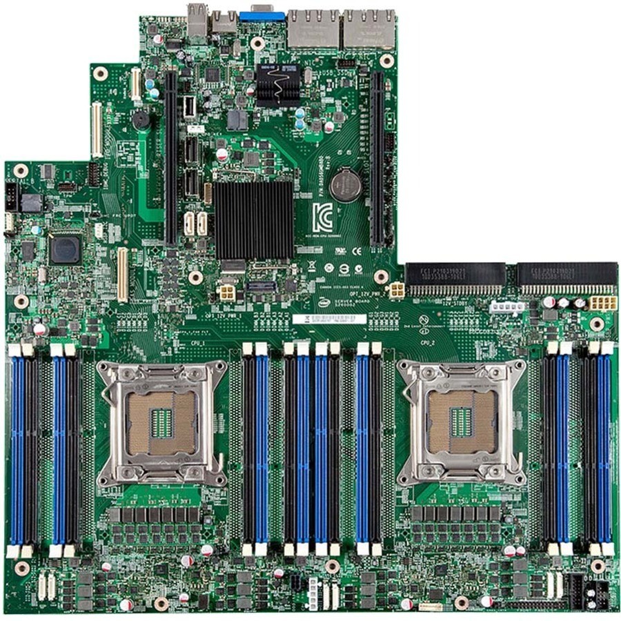Intel Essential S2600GZ Server moederbord - Intel C602 chipset - Socket R LGA-2011
